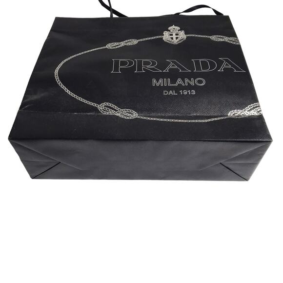 Prada Shopping Bag Gift Present Luxury Designer Shopper Tote - Picture 6 of 15